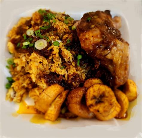 Jollof Rice with Chicken Meal | Legacy Village west Africa cuisine
