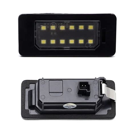 Xenon White 12-SMD LED License Plate Light For BMW Gxx G20 G30 3 5 Ser ...