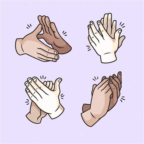 Image result for Printable Clapping Hands