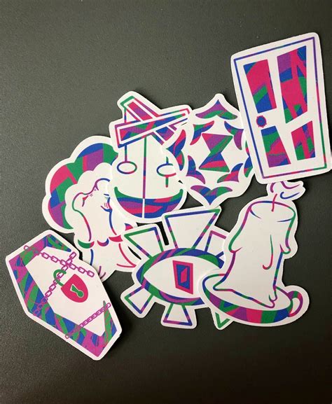 The Magnus Archives Fear Entity Inspired 2” Vinyl Sticker Set // Tma ...