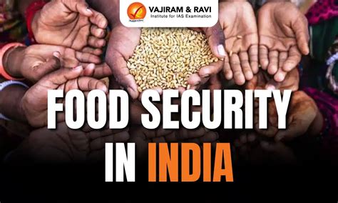 Food Security in India, Needs, Measures to Ensure, Government Initiatives