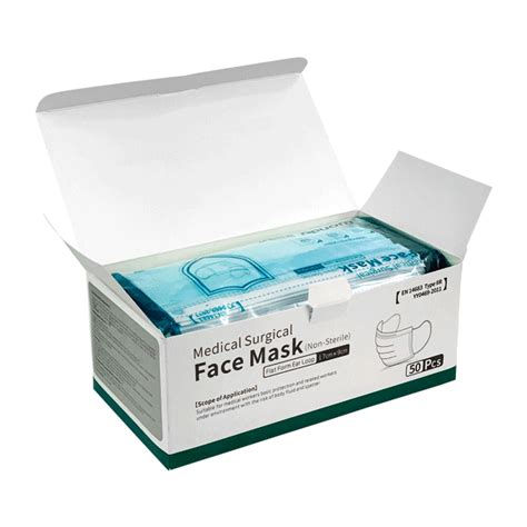 Custom Face Mask Boxes | Boxes of Disposable Face Masks | Sire Printing