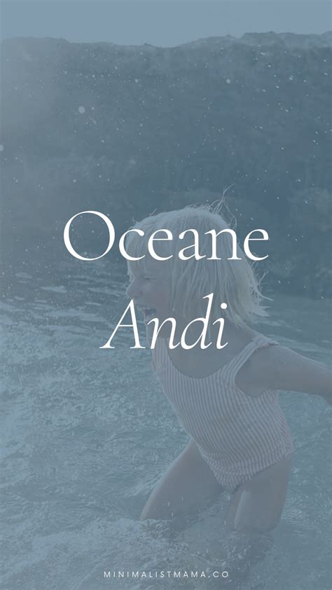 49+ *Beachy* Ocean Names For Girls (with Meanings) 2025 | Ocean names ...