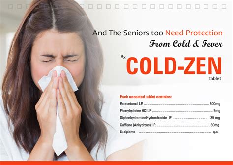COLD- ZEN Tablets Oasis Pharmaceuticals