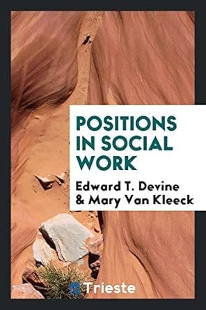 Positions in Social Work a Study of the Number, Salaries, Experience ...