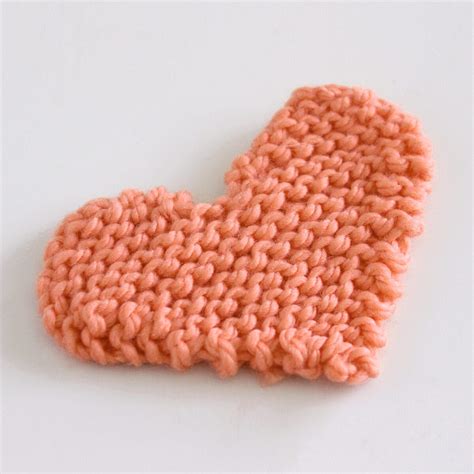 Image result for Simple Knitted Heart Pattern