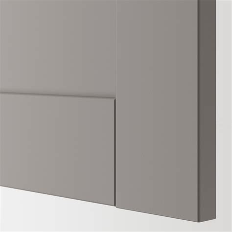 ENHET base cabinet for sink w doors, white/grey frame, 80x62x75 cm (311 ...