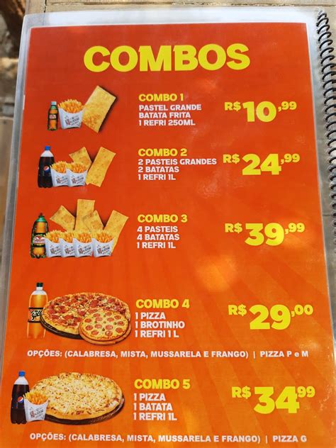 Menu at Mata Fome restaurant, Aracati