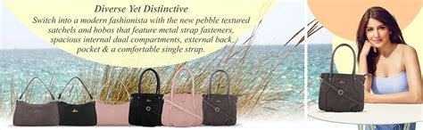 Buy Lavie Samba Medium Satchel Women's Handbag (Grey) at Amazon.in