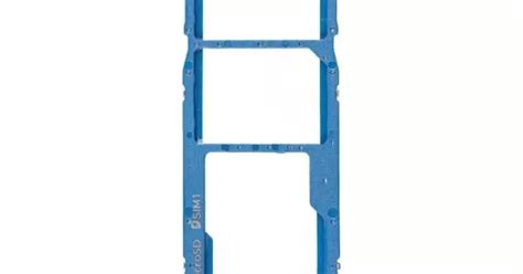 Samsung Galaxy A7 2018 SIM Card Holder Tray - Blue