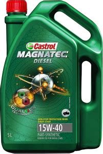 Castrol DIESEL 15W-40 API SN Part-Synthetic Synthetic Blend Engine Oil ...