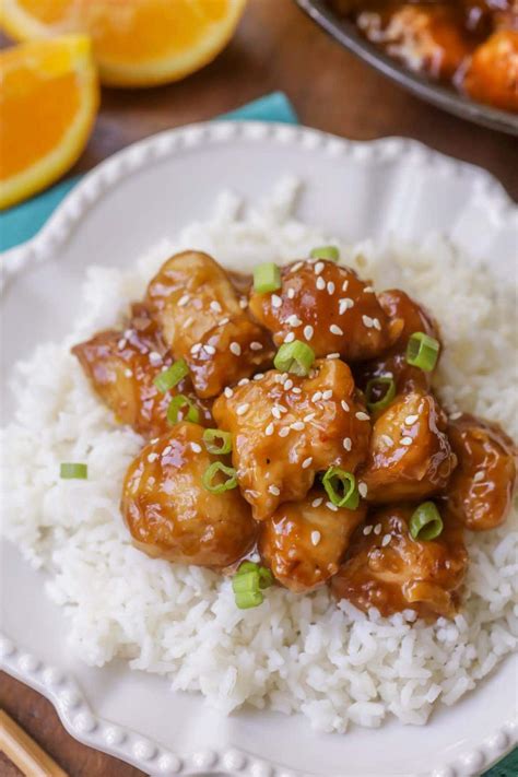 Orange Chicken And Rice