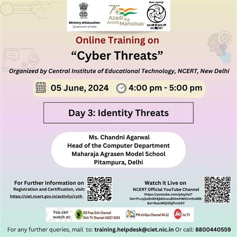 Online Training on Cyber Threats | Central Institute of Educational ...