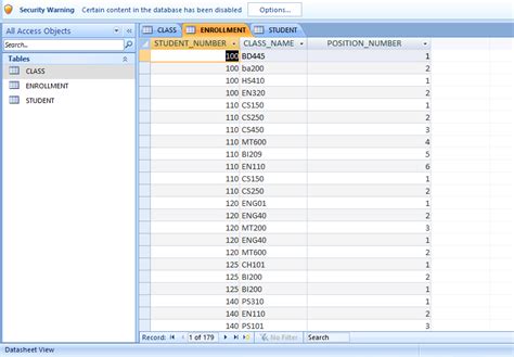 Image result for SQL Programming Code Class Table