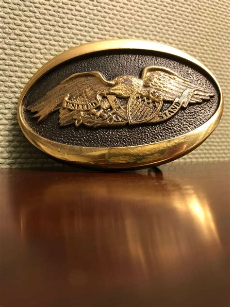 Vintage Eagle Belt Buckle, Solid Metal Belt Buckle, USA Belt Buckle ...