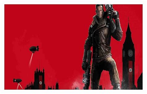 BALDAU PRINTS Wolfenstein Game Wall Poster For Room (Gloss Laminated ...