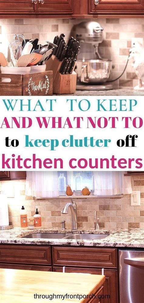 Image result for Kitchen Counter Declutter
