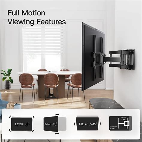Buy Pipishell TV Wall Mount for 26-65 inch LED LCD OLED 4K TVs, Full ...