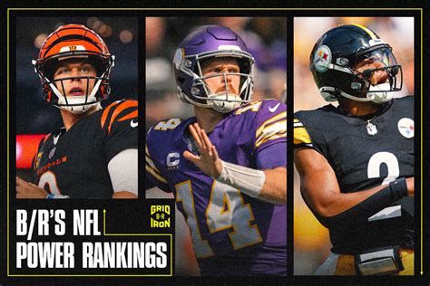 B/R Experts Week 4 NFL Power Rankings: Where Does Every Team Stand ...