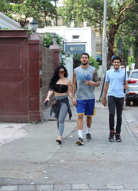 Krishna Shroff is all smiles as she steps out with boyfriend Eban Hyams ...