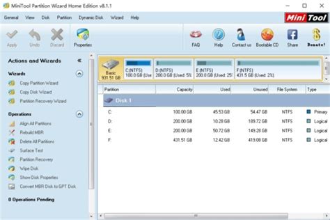 MiniTool Partition Wizard Mega 的图像结果
