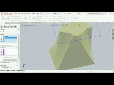 SolidWorks Loft Using Multi Plane 的图像结果