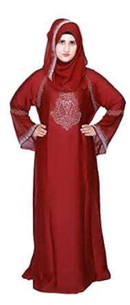 Buy DUA ABAYA Modestly Classy Abaya |Burqa With Hijab |Polyester Fabric ...