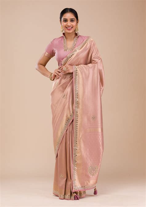 Pink Saree - Buy Pink Colour Sarees Online At Best Prices – Koskii