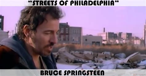 Philadelphia Bruce Springsteen Song 的图像结果