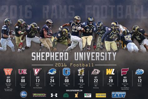 Shepherd Football Schedule 2021 at Joshua Freeman blog