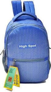 High Spot HiSpot018 28 L Laptop Backpack Blue, Grey - Price in India ...