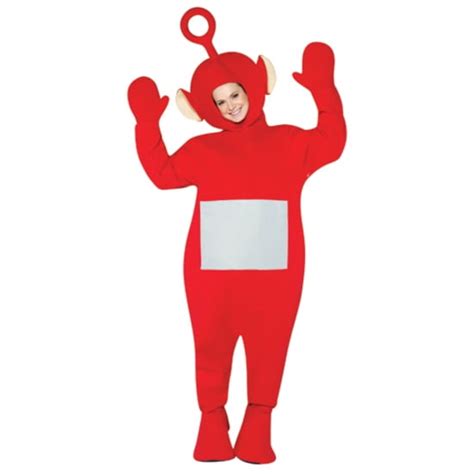 Buy Rasta Imposta Teletubbies Adult Po Costume, Red, One Size Online at ...