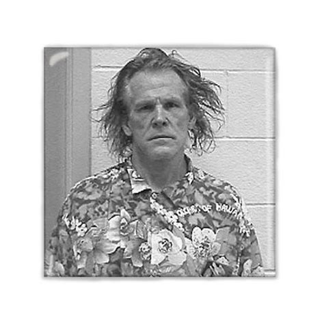 Nick Nolte Mugshot Square Magnet - Madcap & Co