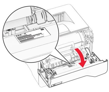 Image result for Lexmark Printer Serial Number