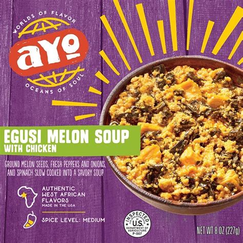 Savory Melon Seed Soups : "west african soup