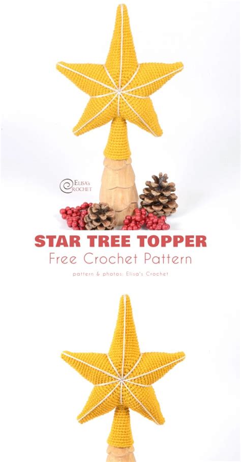 Image result for Crochet Tree Topper Pattern Free