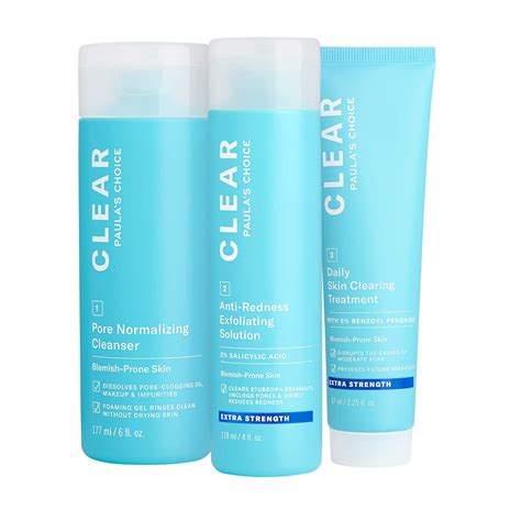 Paula's Choice CLEAR 3-Piece Acne Kit, Includes India | Ubuy