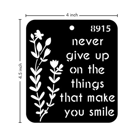 iCraft Mini Stencils - 4 x 4" - 8915| Art Lounge