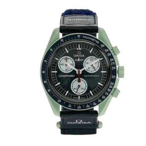 Swatch x Omega Bioceramic Moonswatch "Mission On Earth" – Cop Underdog