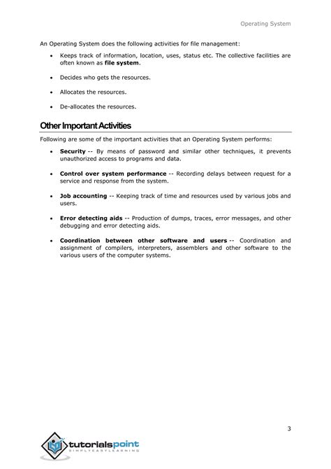 Image result for Operating System Tutorial