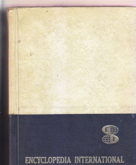 Encyclopedia international : Amazon.in: Books