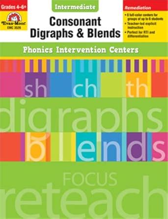 Consonant Digraphs and Blends, Grades 4-6+ (Phonics Intervention ...
