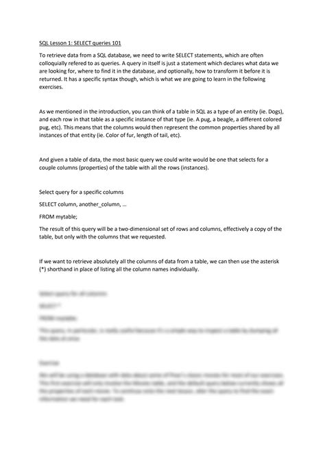 Lesson On SQL in Database 的图像结果