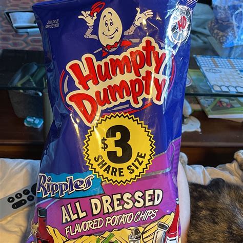 All Dressed Rippled Potato Chips from Humpty Dumpty - Vegan Product ...