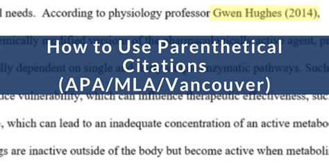 Parenthetical Referencing Examples 的图像结果