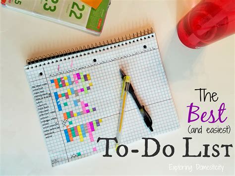 The Best To-Do List {an easy take on bullet journaling and list making ...