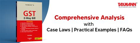 Buy Taxmann's GST E-Way Bill – Comprehensive analysis of the GST E-Way ...