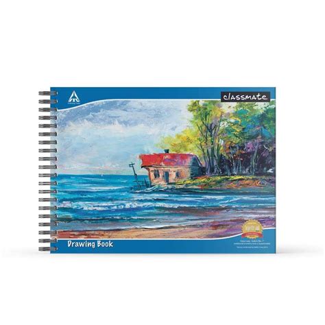 Classmate Spiral Drawing Book – 36 Pages, Unruled, Premium Art Paper ...