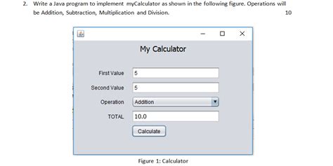 Image result for How to Write Calculator Program in Java