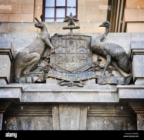 Australian coat of arms hi-res stock photography and images - Alamy